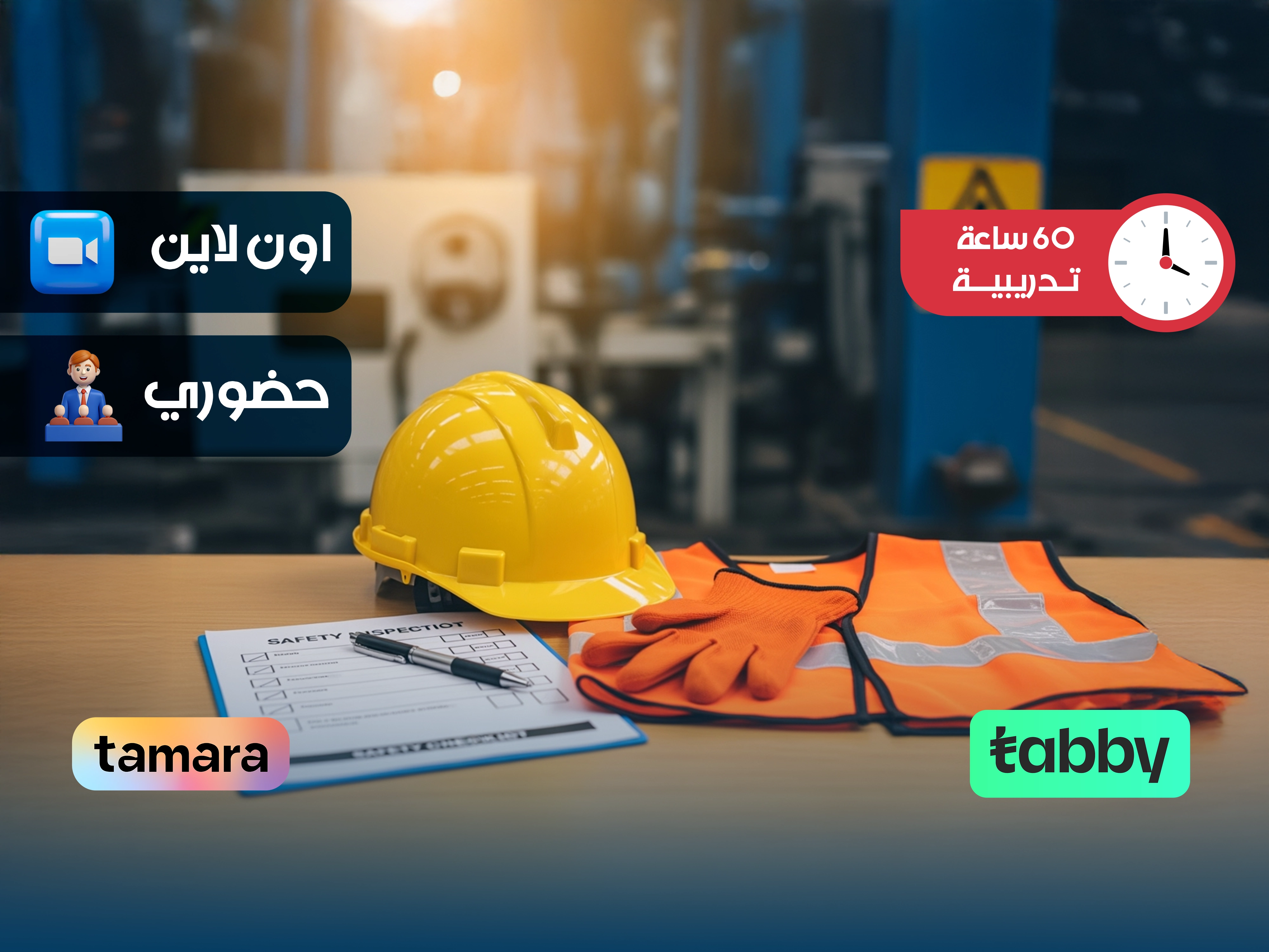 مهارات إعداد ضابط السلامة والصحة المهنية